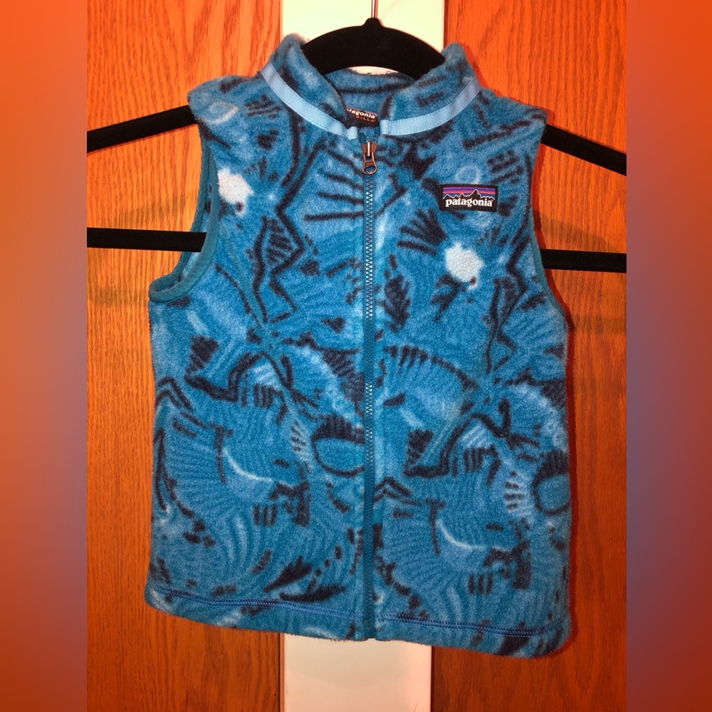 Patagonia toddler fleece vest